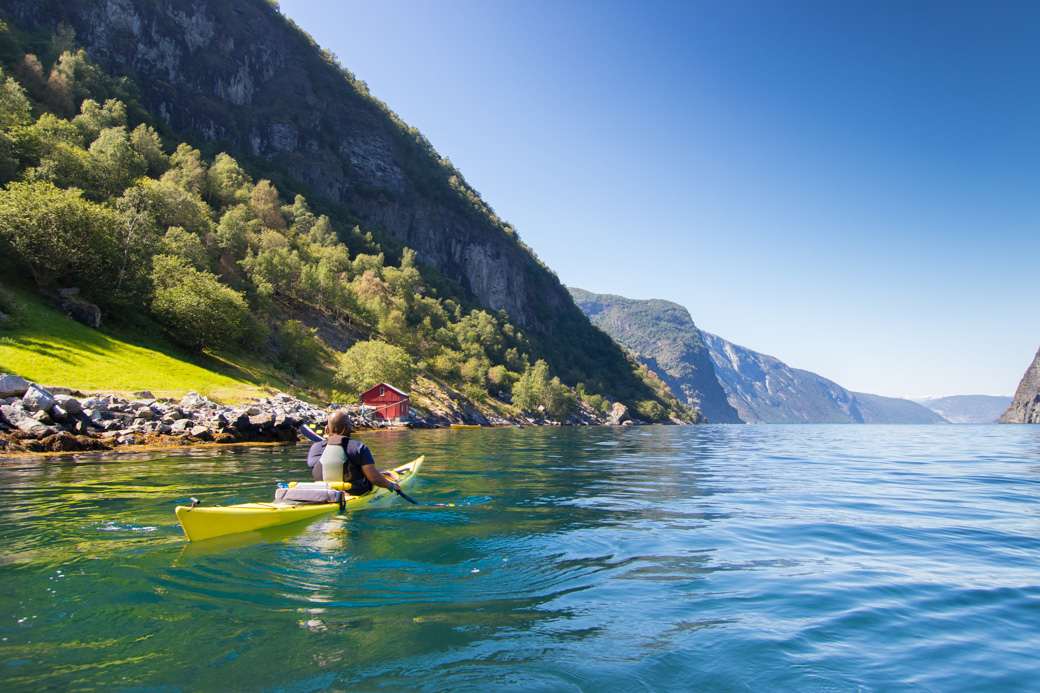 Norway Kayaking Aurlandsfjord