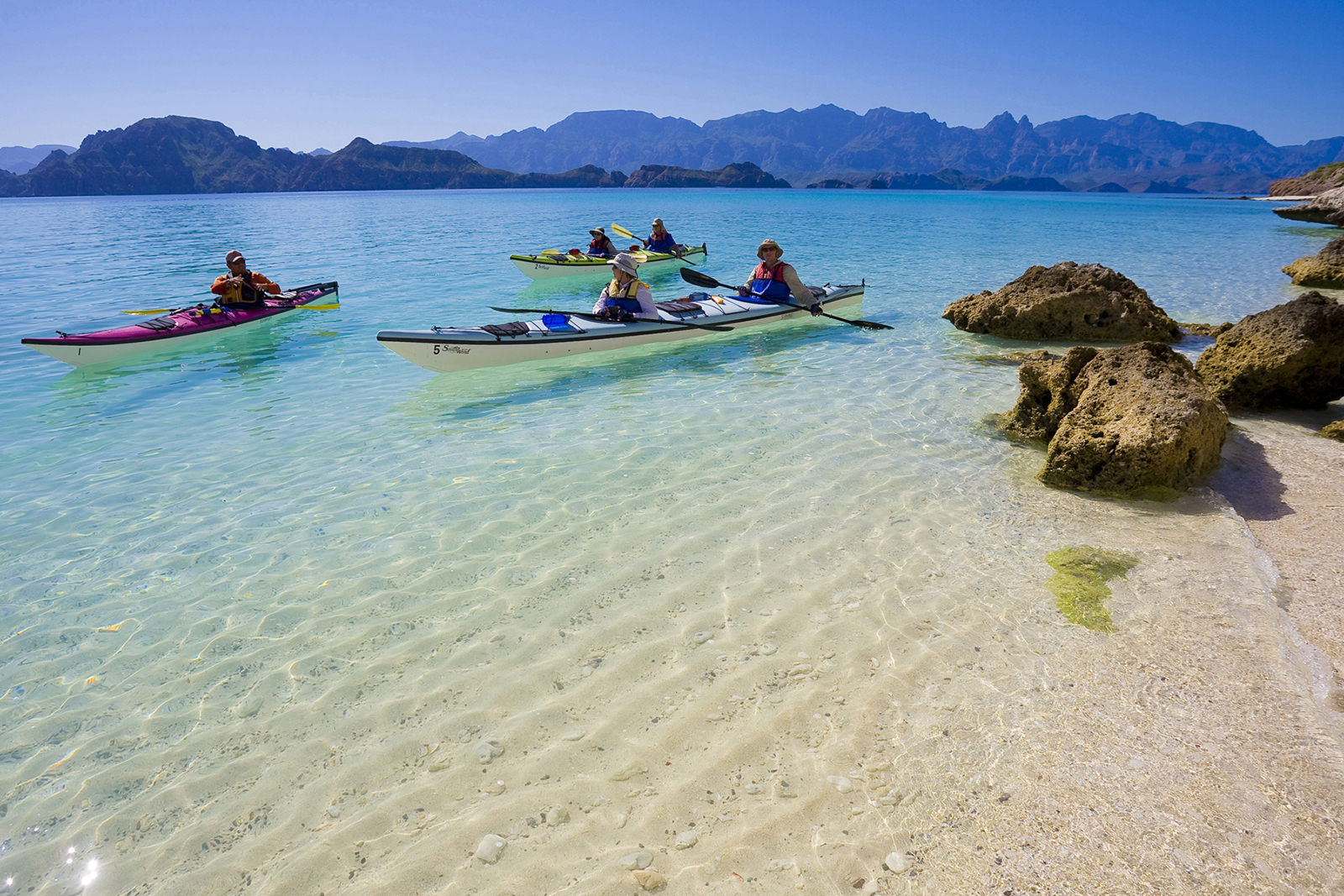 Baja Kayaking Isla Carmen Circumnavigation