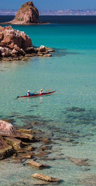 Baja Kayaking Espiritu Santo
