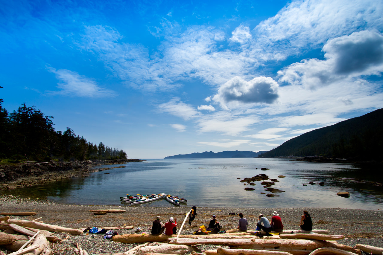 Lunch Stop - Haida Gwaii Kayaking Tour