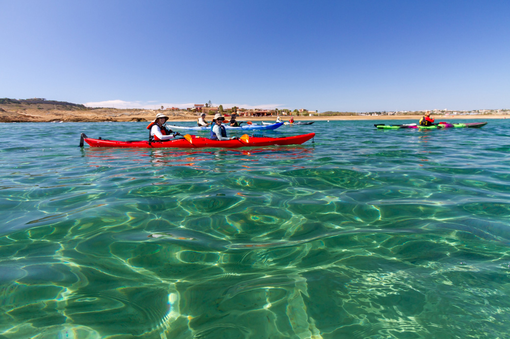 Kayaking Sicily