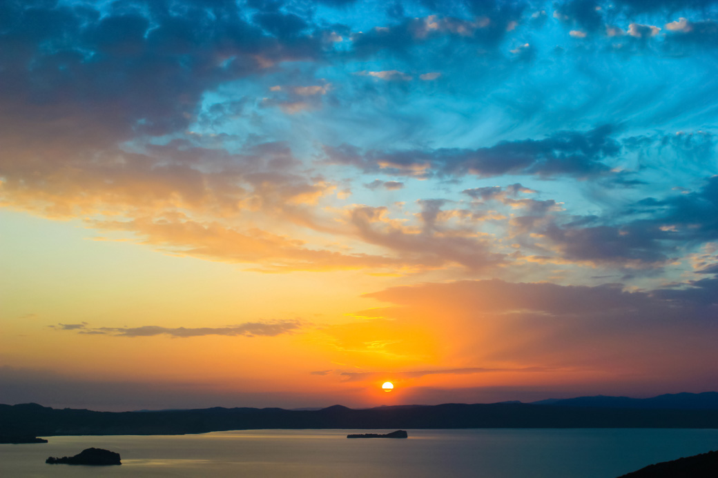 Kayaking Tuscany Lago di Bolsena Sunset