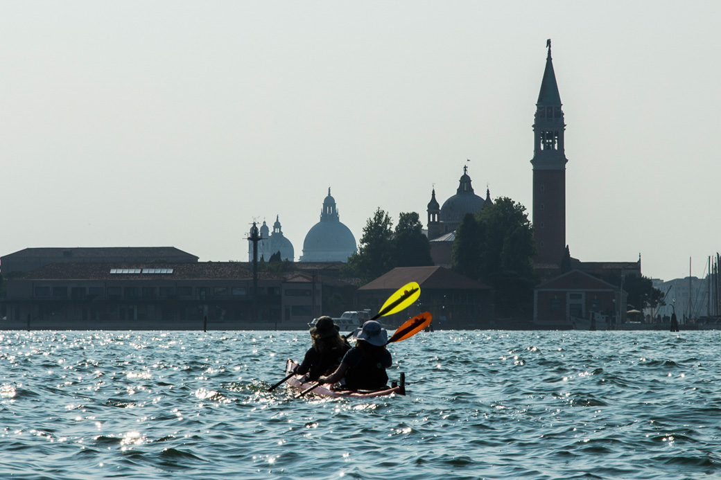 Crossing the basin of the Canal Grande to San Giorgio Maggiore, Venice