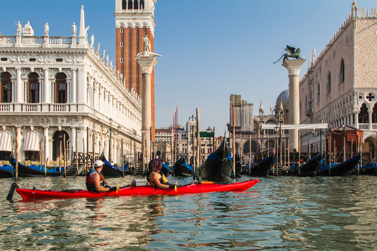 Venice Kayaking Trip View of St. Marks