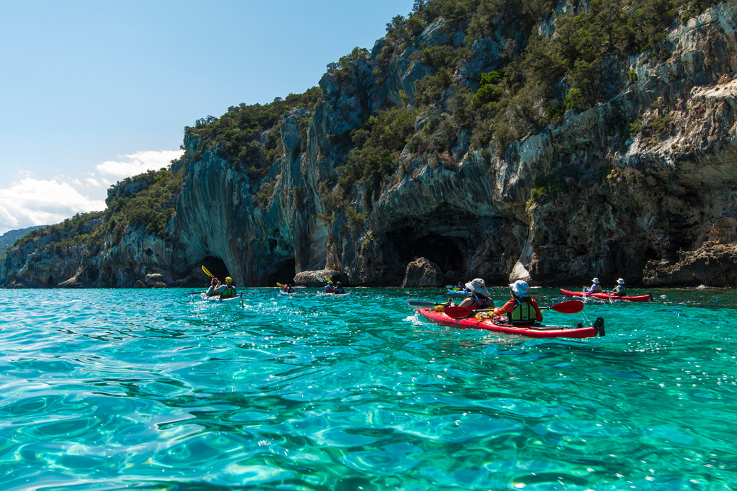Kayaking the beautiful Gulf of Orosei