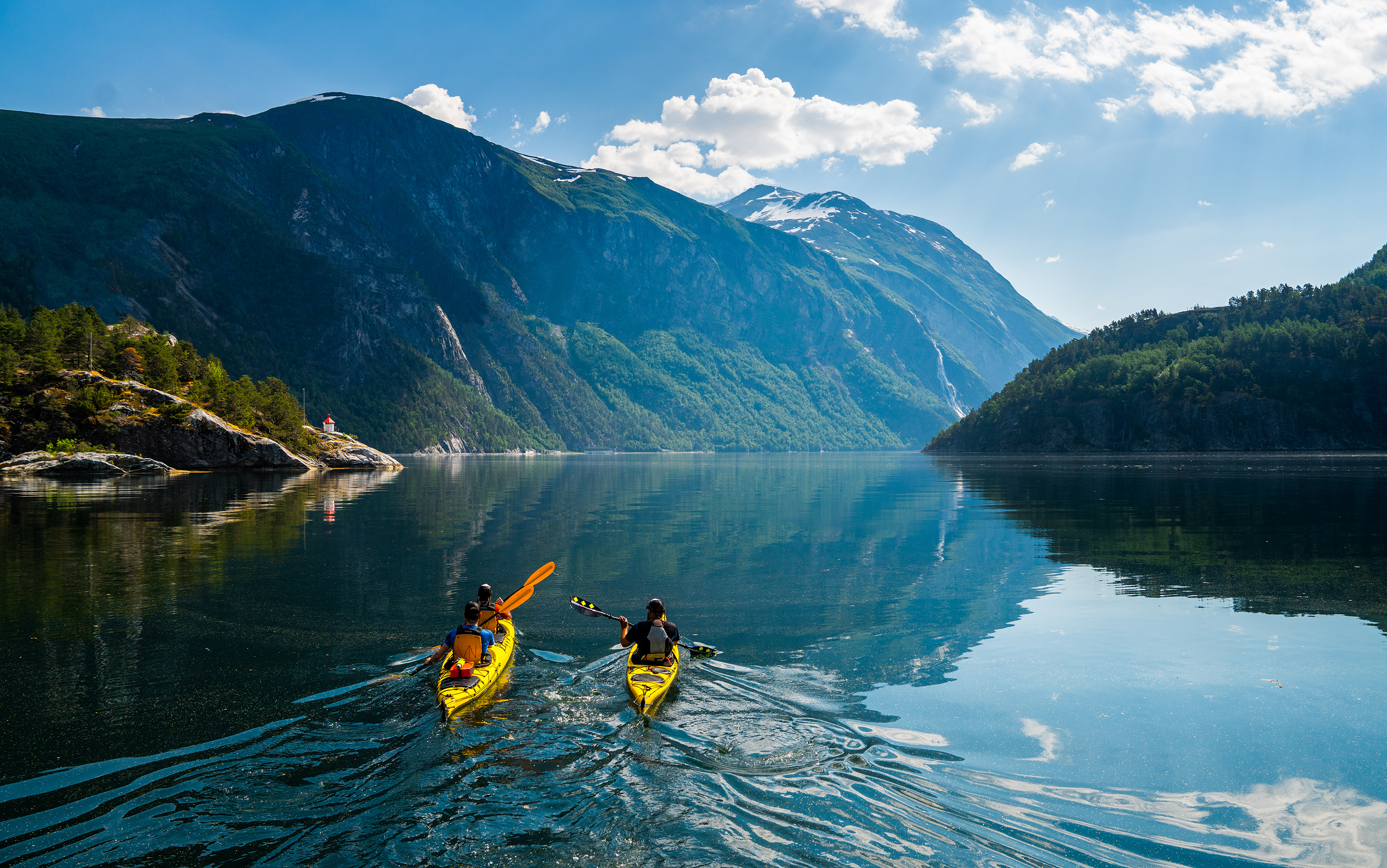 Kayaking the Tafjord UNESCO World Heritage Site